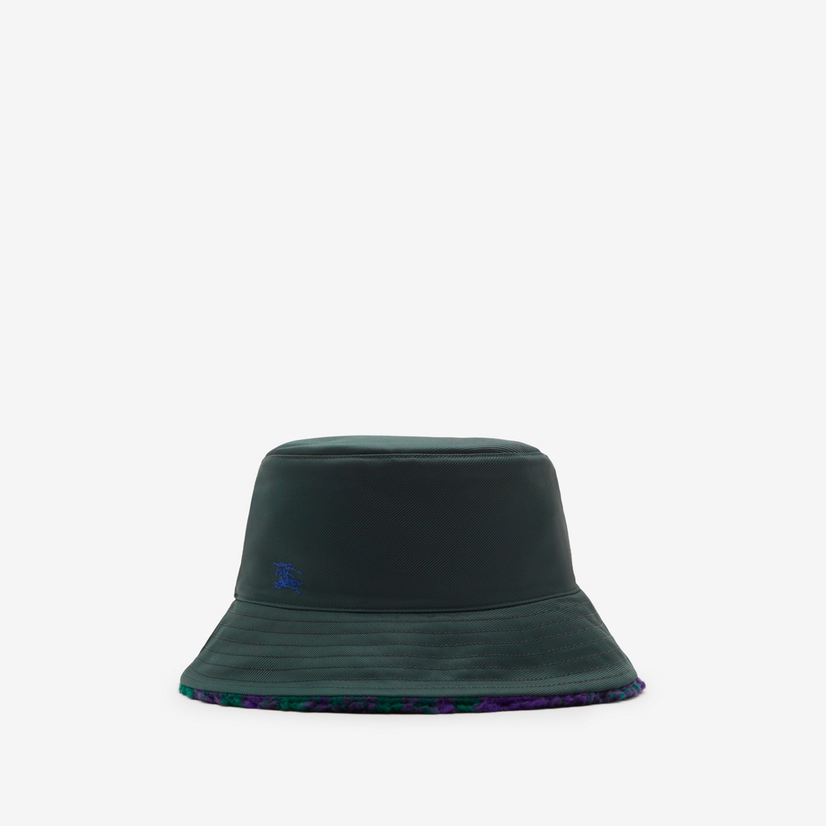 Burberry Reversible Bucket Hat In Vine