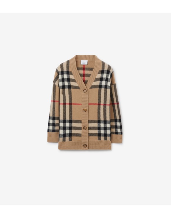 ガールズ デザイナーニット：セーター＆カーディガン | Burberry® 公式 