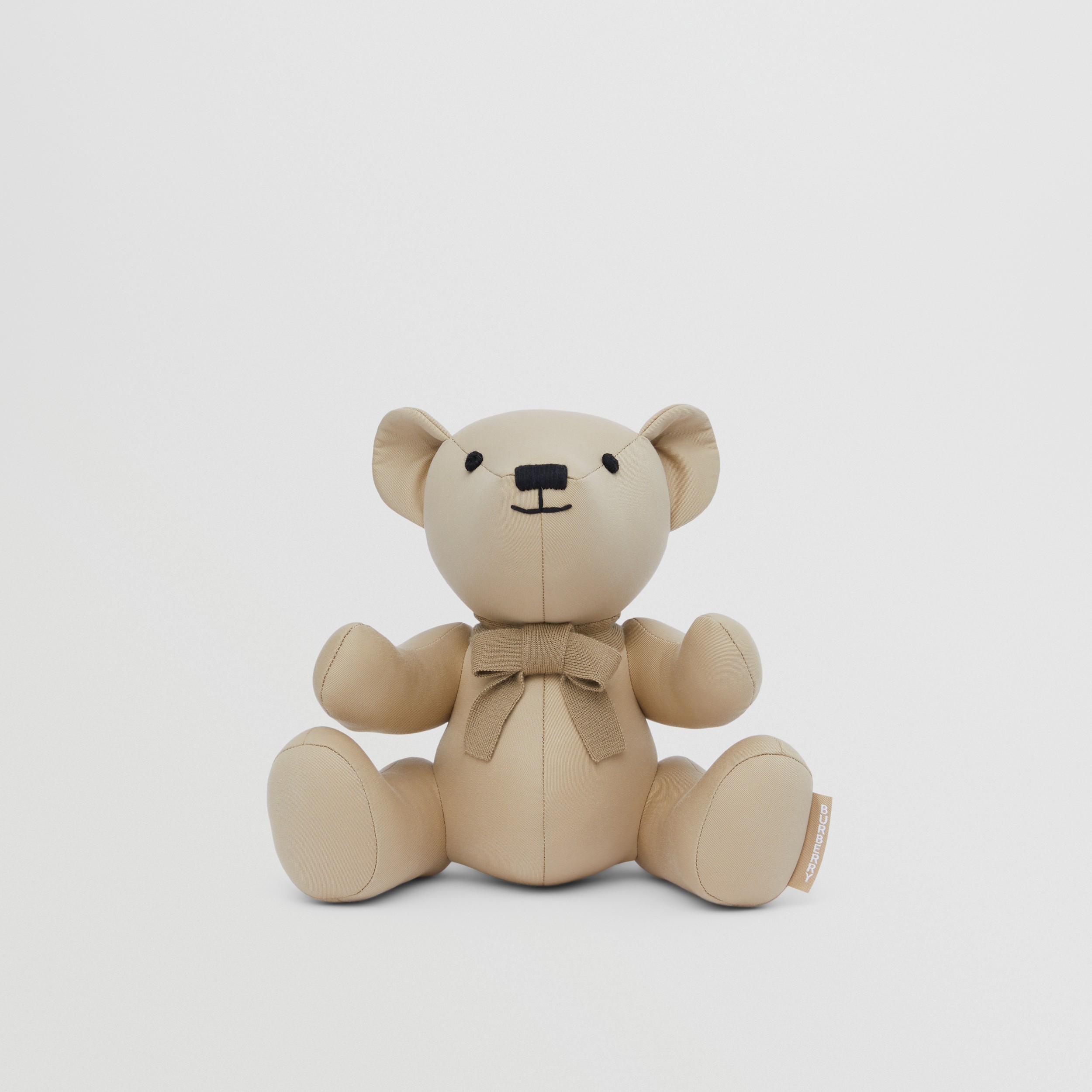 Thomas Bear de gabardine de algodão (Mel) - Crianças | Burberry® oficial - 1