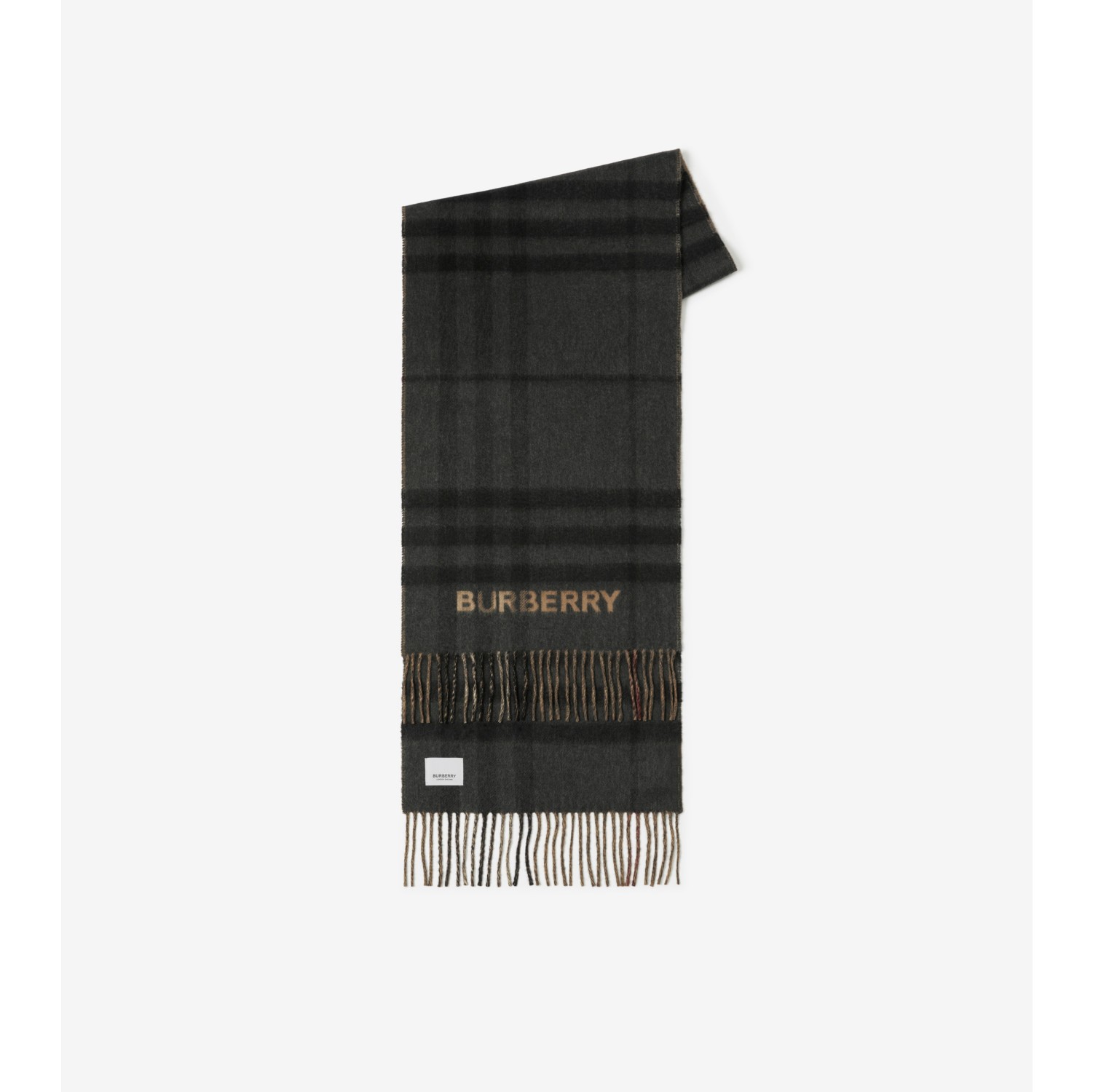 Cashmere scarf Burberry Beige in Cashmere - 27656757