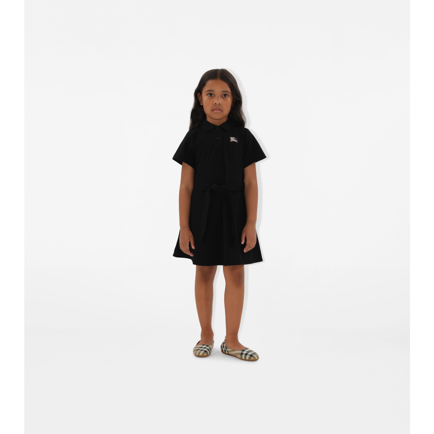 Cotton Polo Shirt Dress