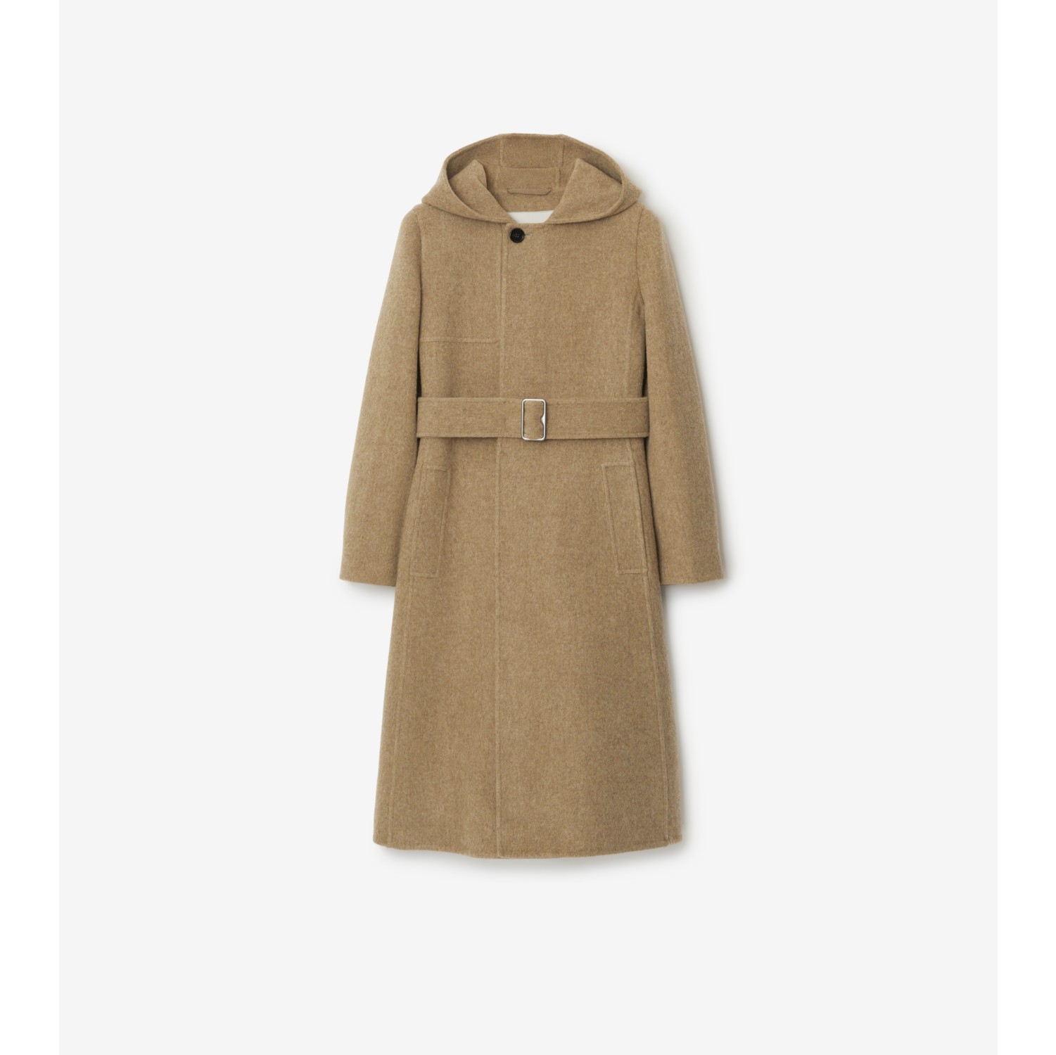 Wool Cashmere Coat in Silt - Women | Burberry® Official