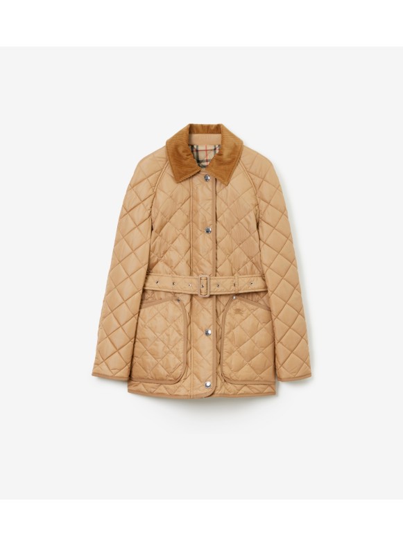 ウィメンズ デザイナーキルティングジャケット | Burberry® 公式サイト