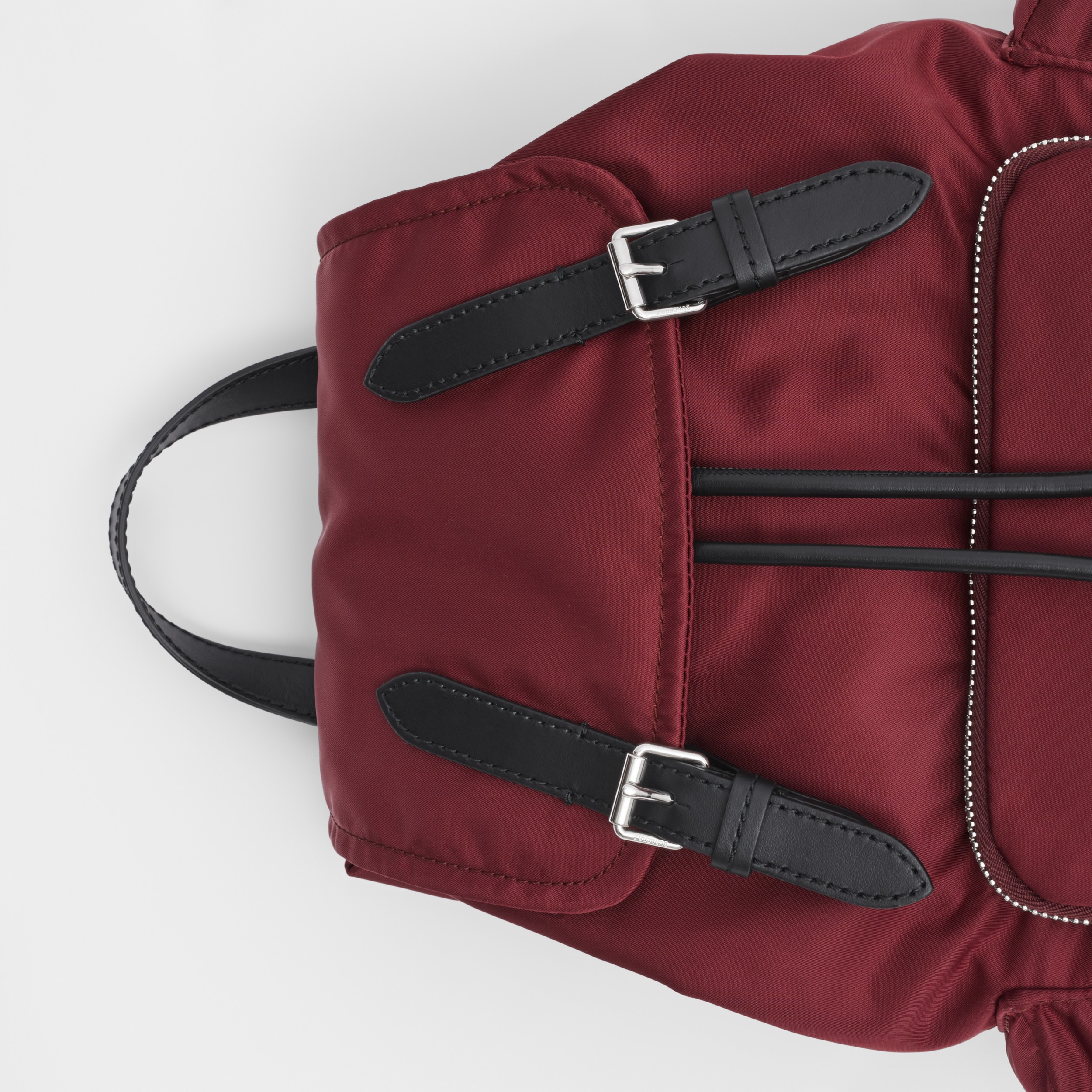 the medium rucksack in logo print econyl