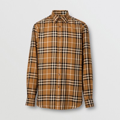burberry flannel shirt