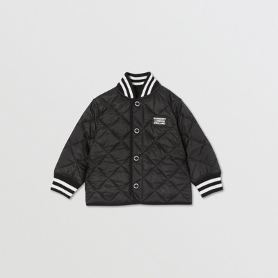 burberry baby girl quilted jacket