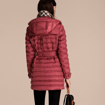 burberry limehouse long puffer coat