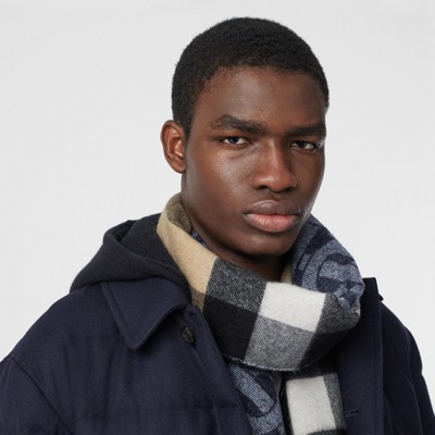 burberry reversible cashmere scarf