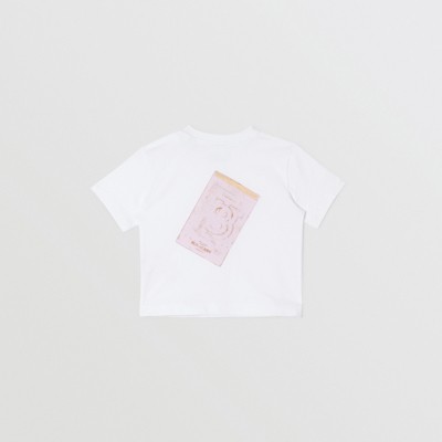 white cotton t shirt