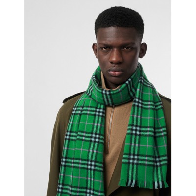 burberry scarf womens green