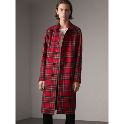 burberry tartan coat