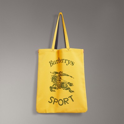 burberry tote bag yellow