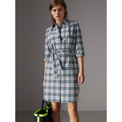 burberry nova check dress