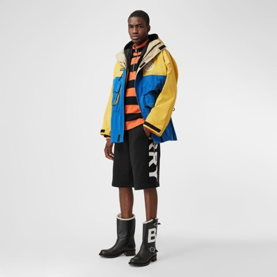 burberry print shorts