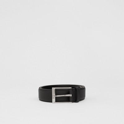 burberry grainy leather belt