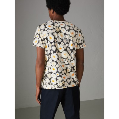 burberry daisy print shirt
