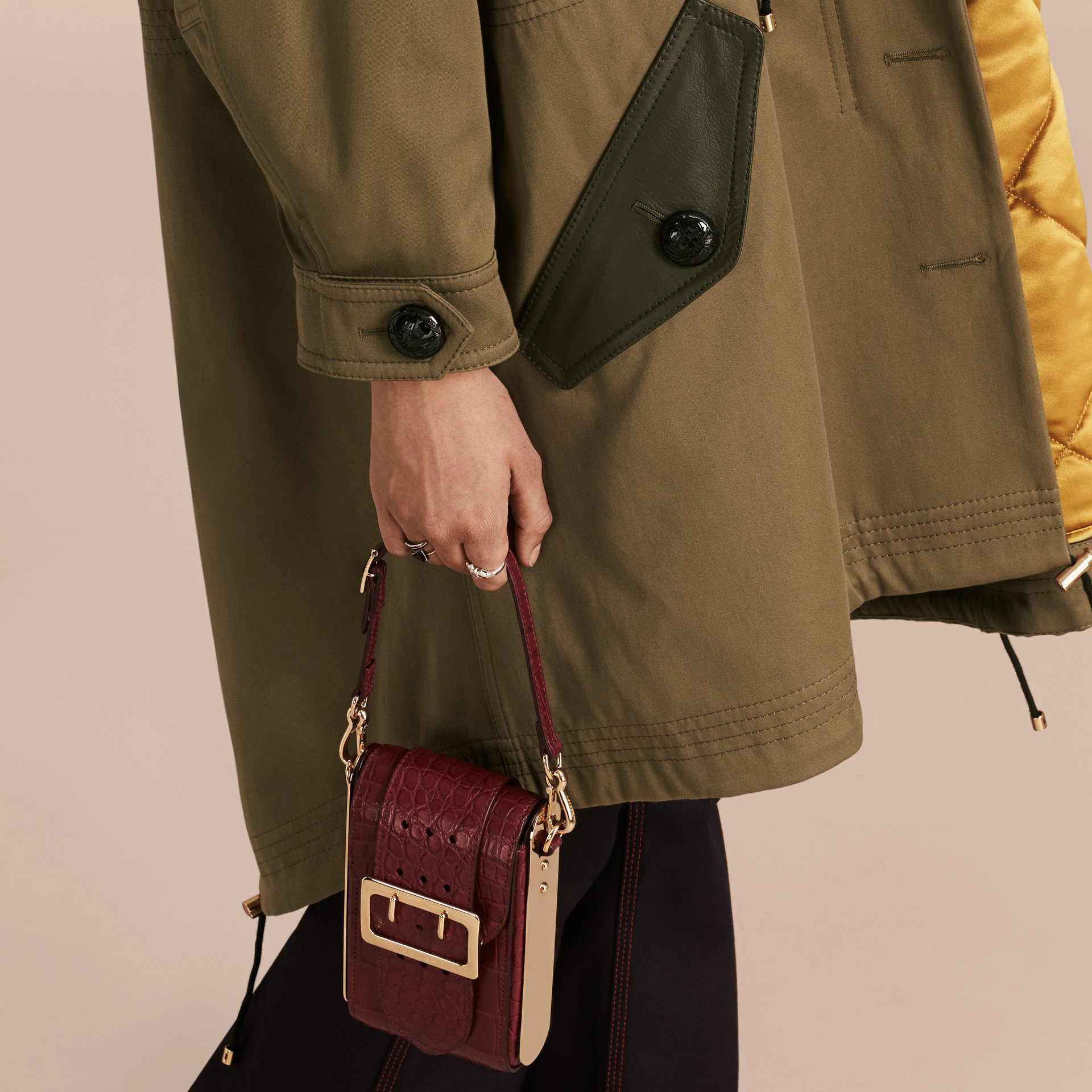 Shearling-trimmed Cotton Canvas Parka | Burberry