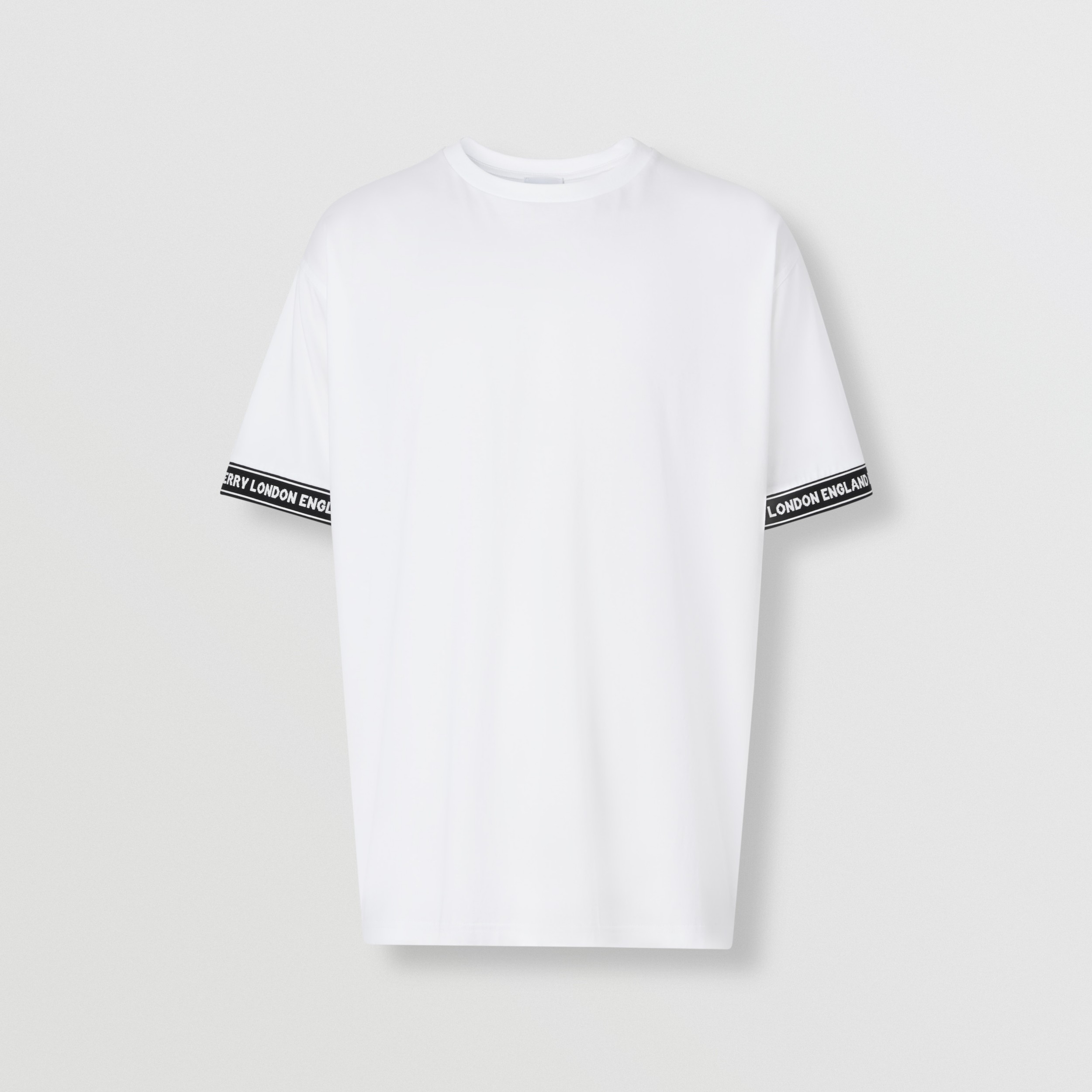 burberry logo tape t shirt