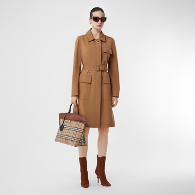 burberry twill coat