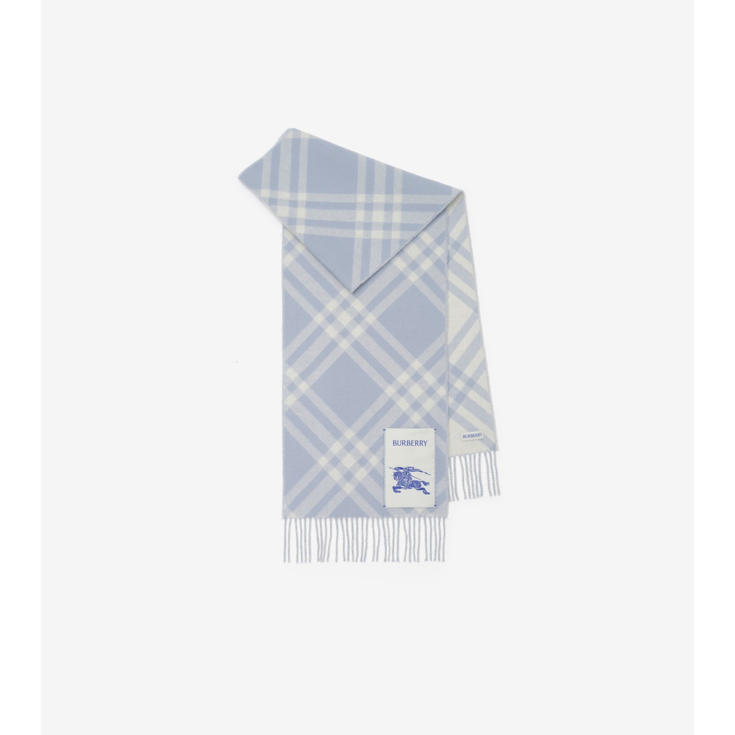 Check Cashmere Scarf