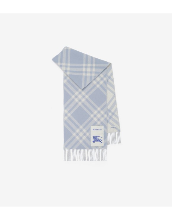 Check Cashmere Scarf