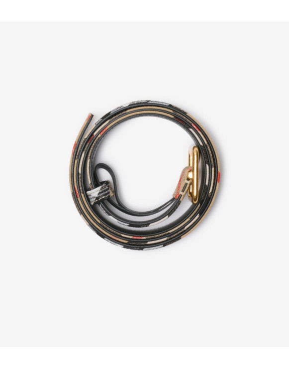 Check B Buckle Belt