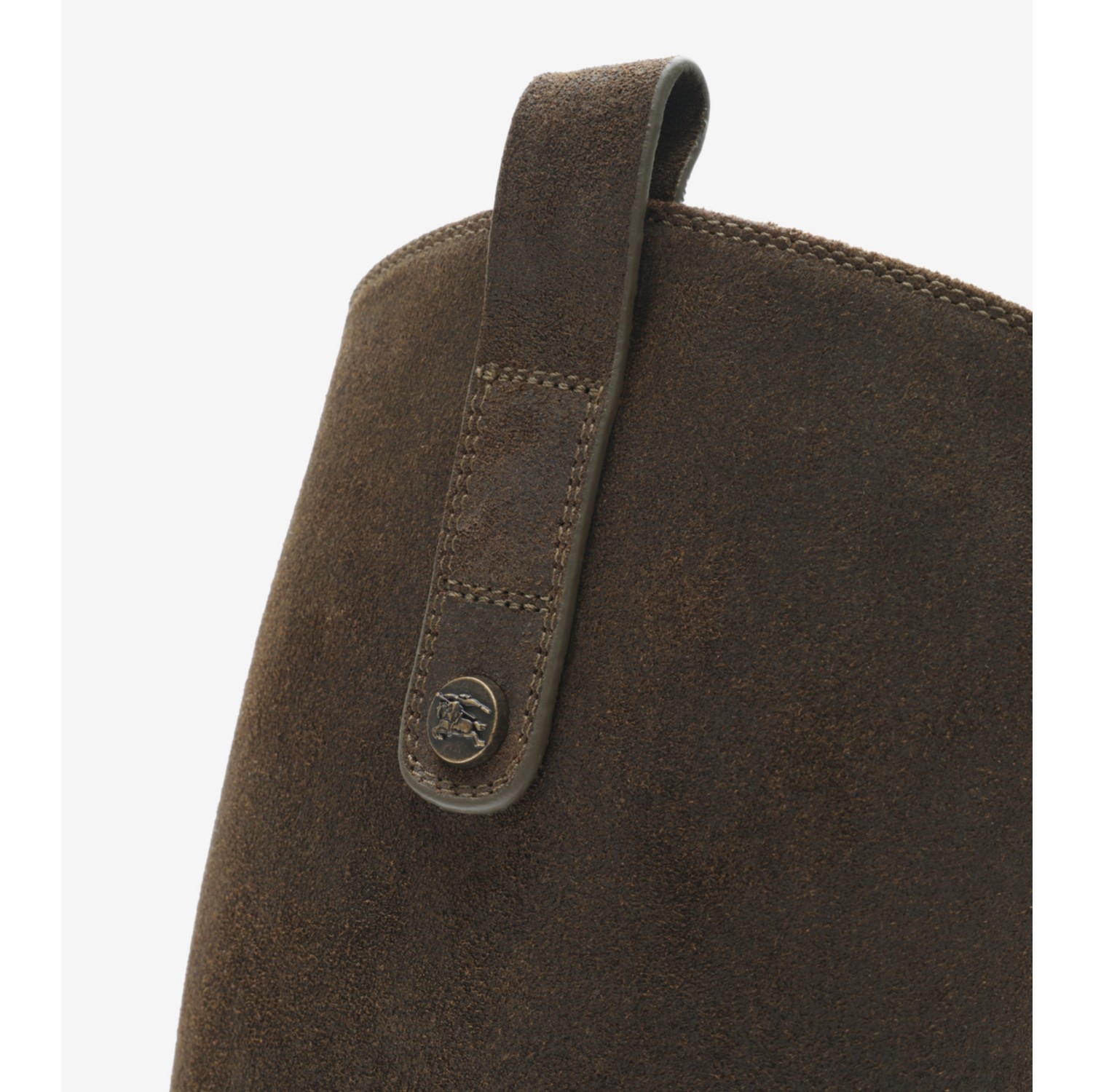 Suede Cavalier Boots in Loch green - Women | Burberry® Official