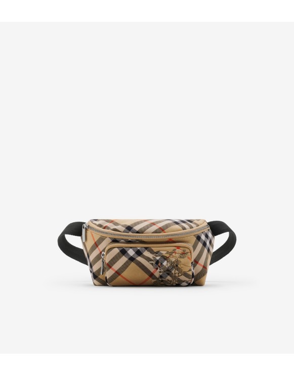 Small Check Belt Bag