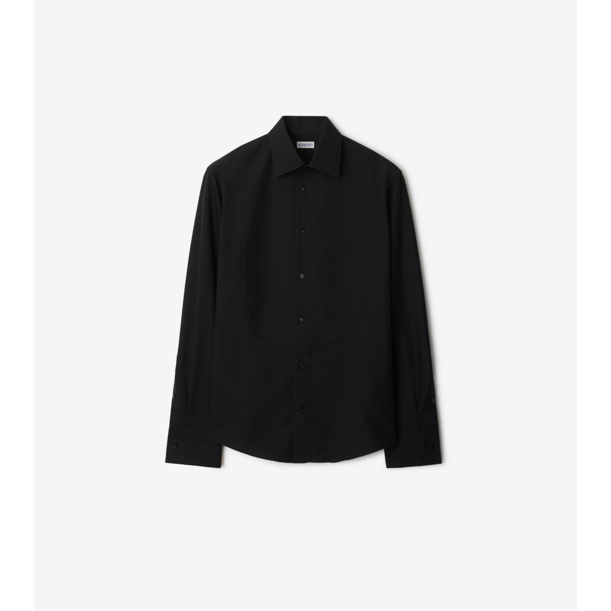  Slim Fit Cotton Silk Tuxedo Shirt