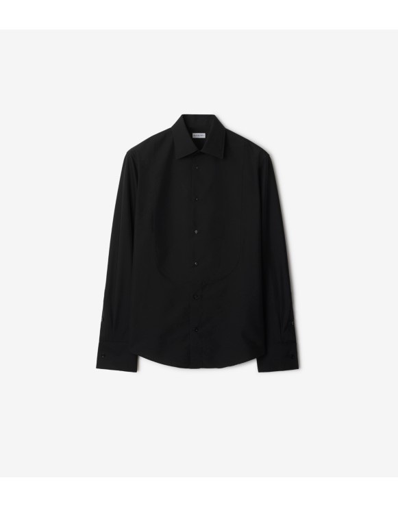 Slim Fit Cotton Silk Tuxedo Shirt