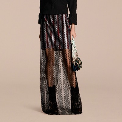 burberry tulle skirt