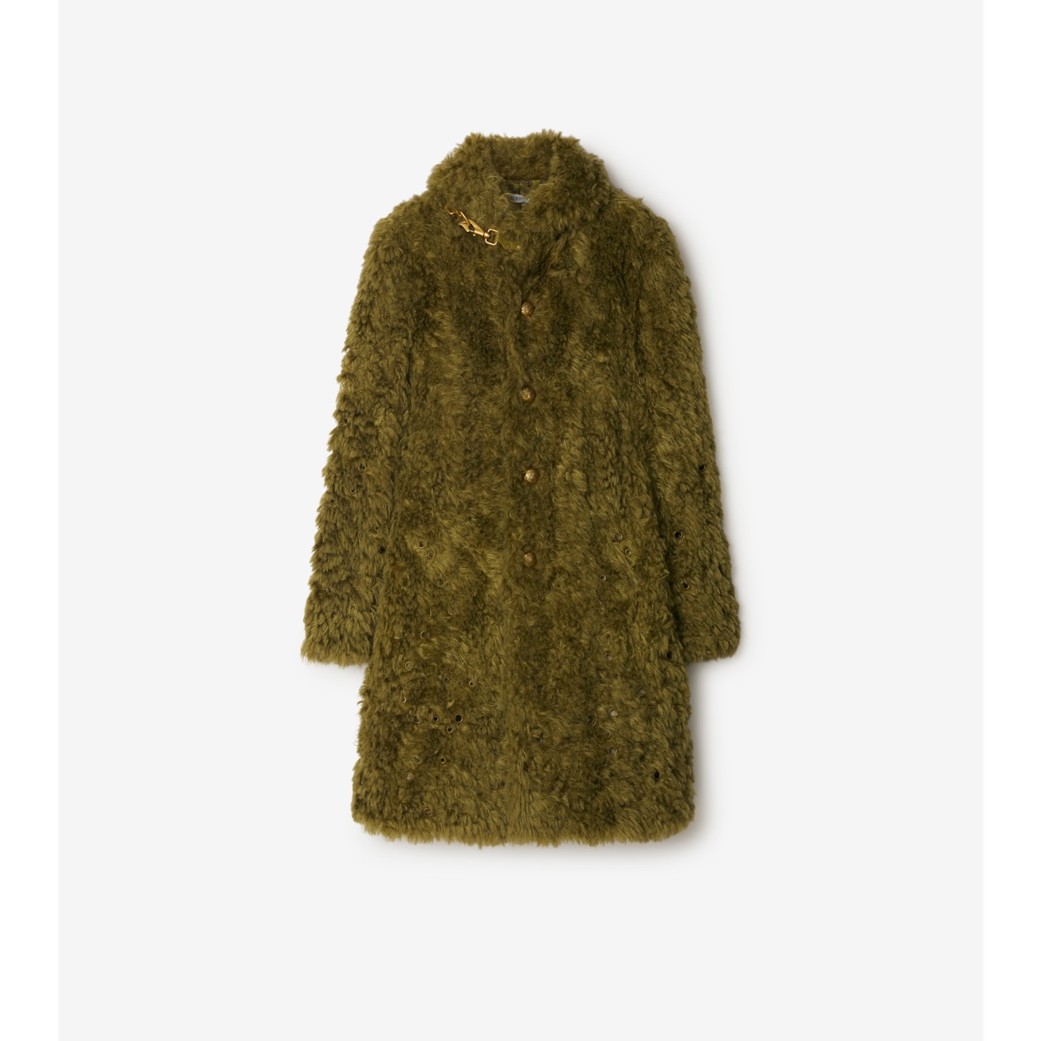 Burberry fur coat on sale