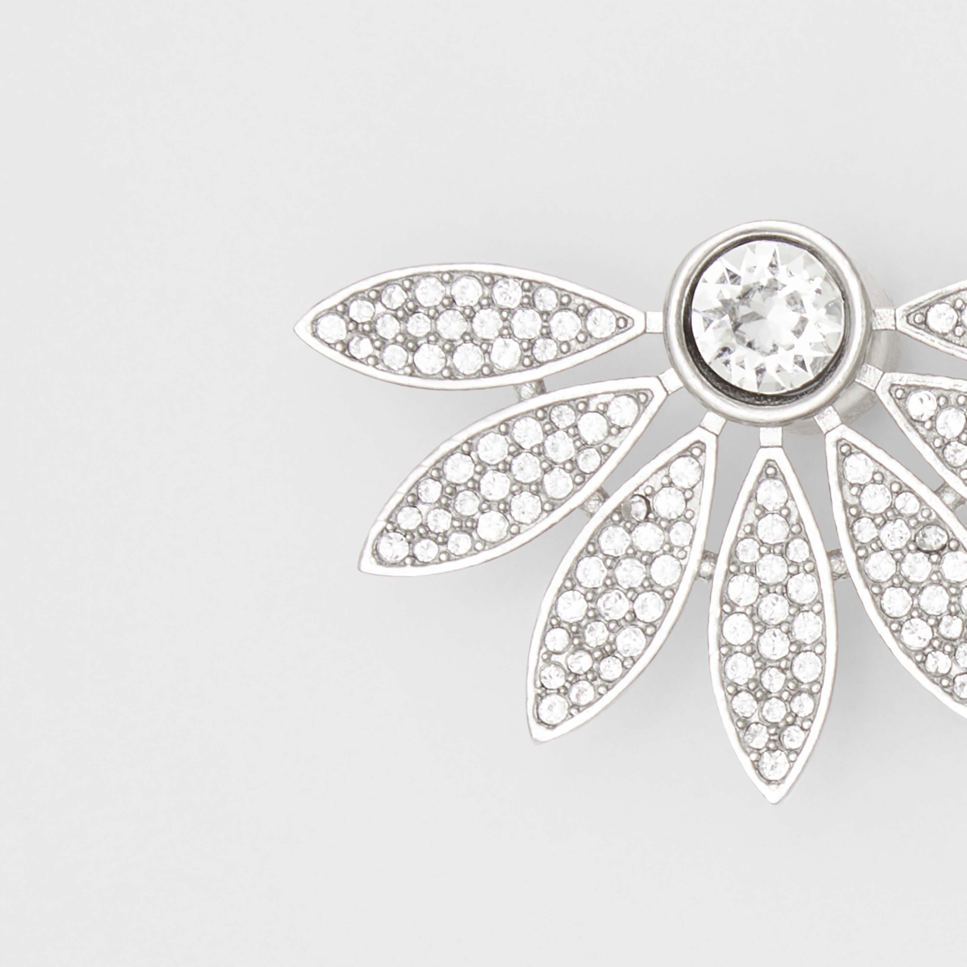 Crystal Halfdaisy Stud Earrings Women Burberry United States