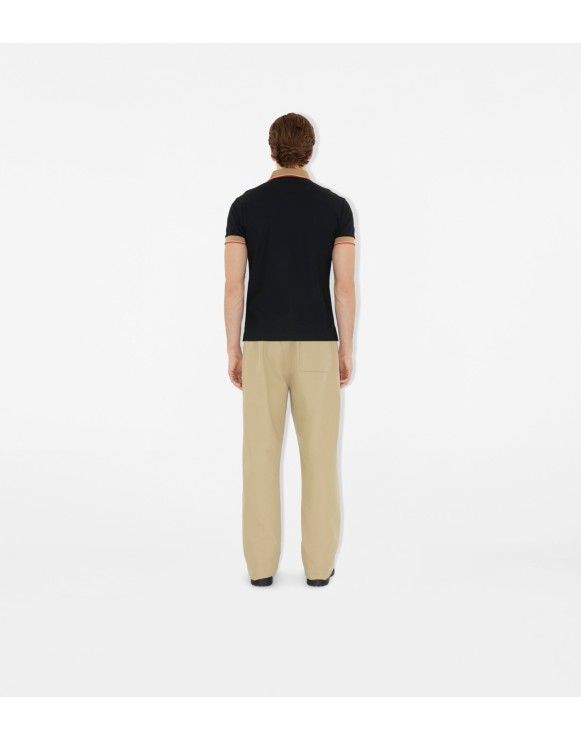 Baumwoll-Poloshirt