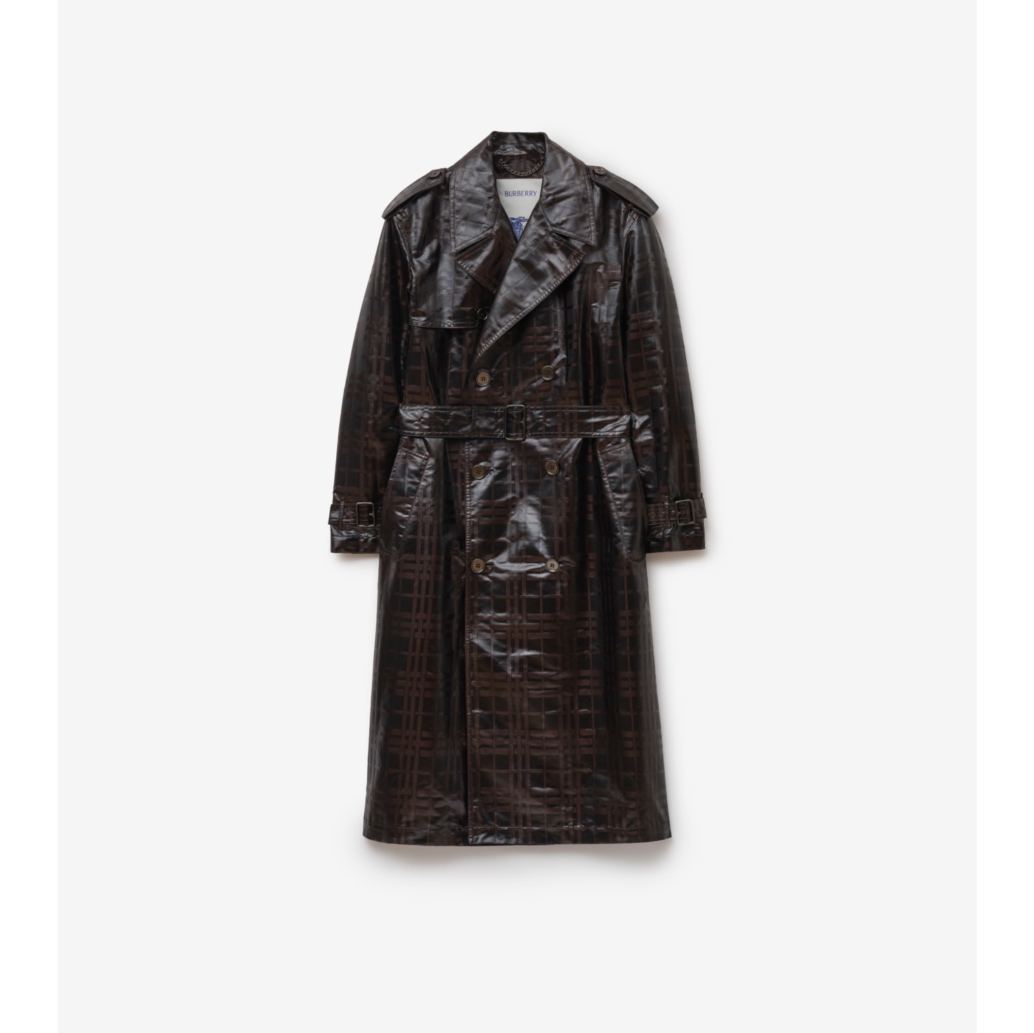 Trench Hoxton lungo Check
