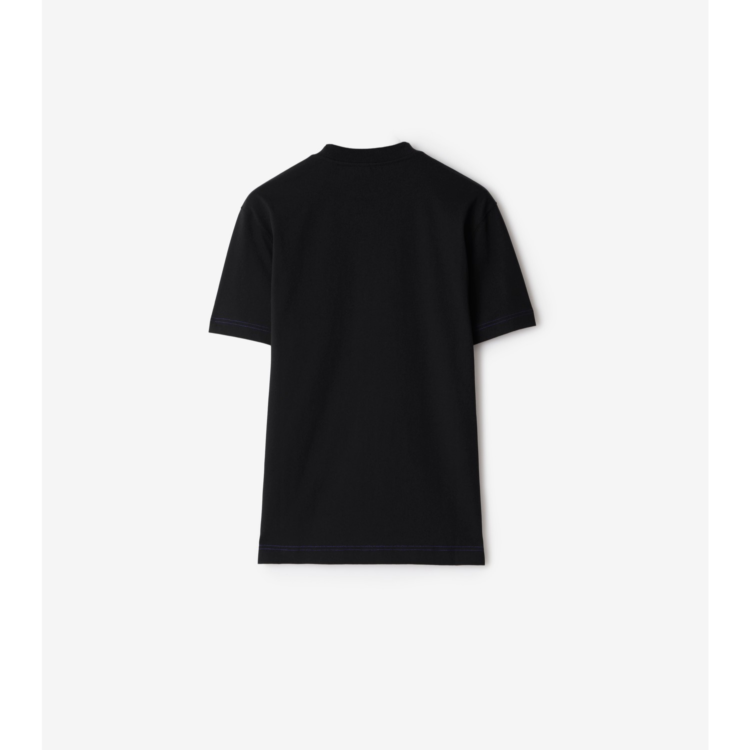 Cotton T-shirt in Black - Men | Burberry® Official