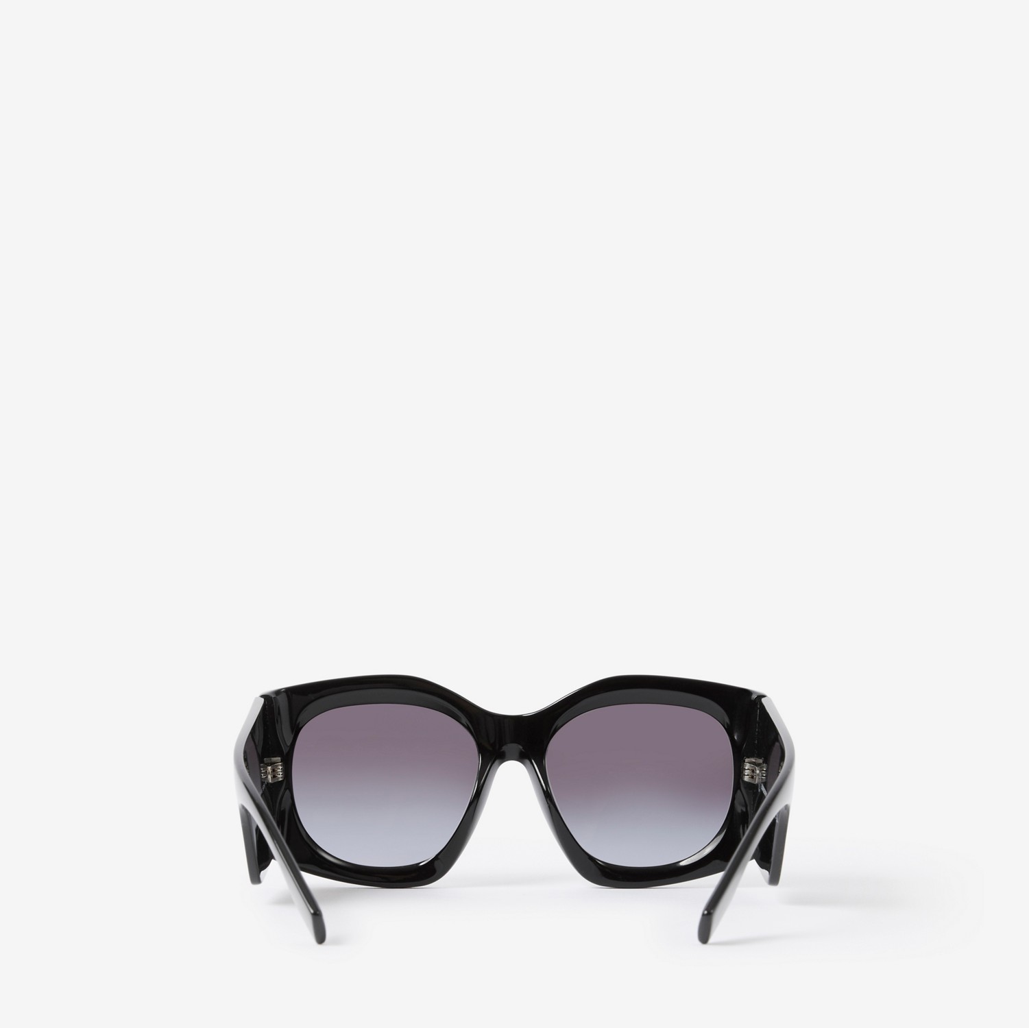 Oversized Geometric Frame Sunglasses in Black - Women | Burberry® Official