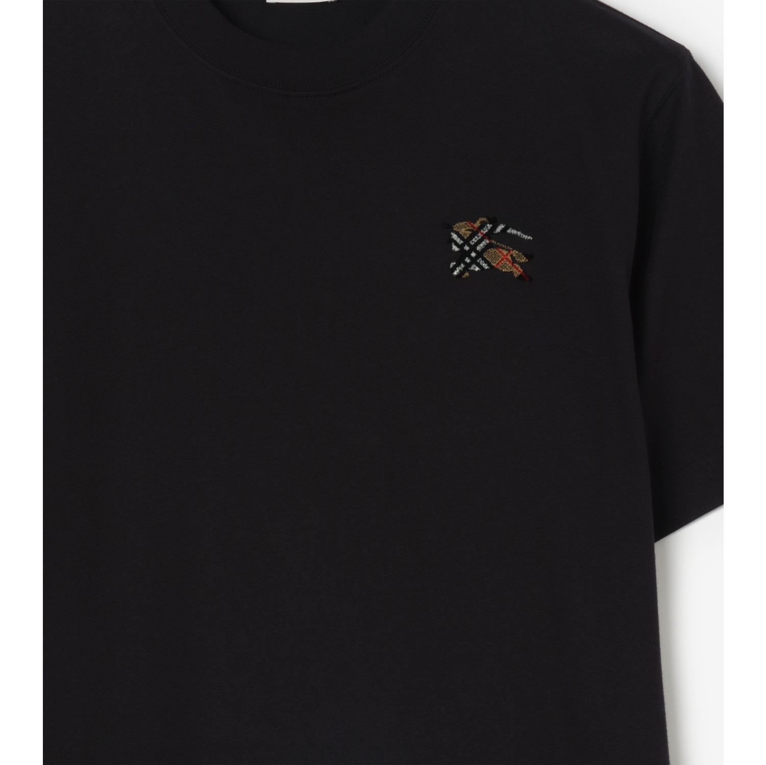 Knight Cotton T-shirt in Black - Men | Burberry® Official