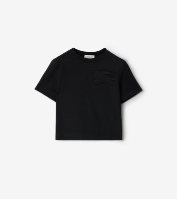 EKD Cotton T-shirt in Black | Burberry® Official