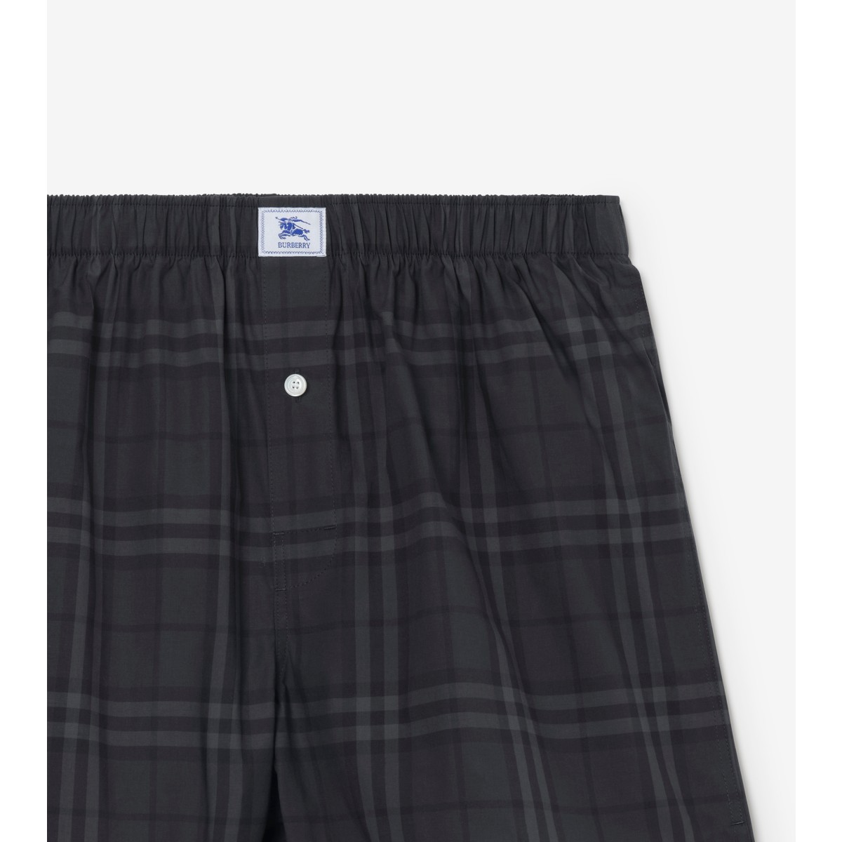  Check Cotton Boxer Shorts