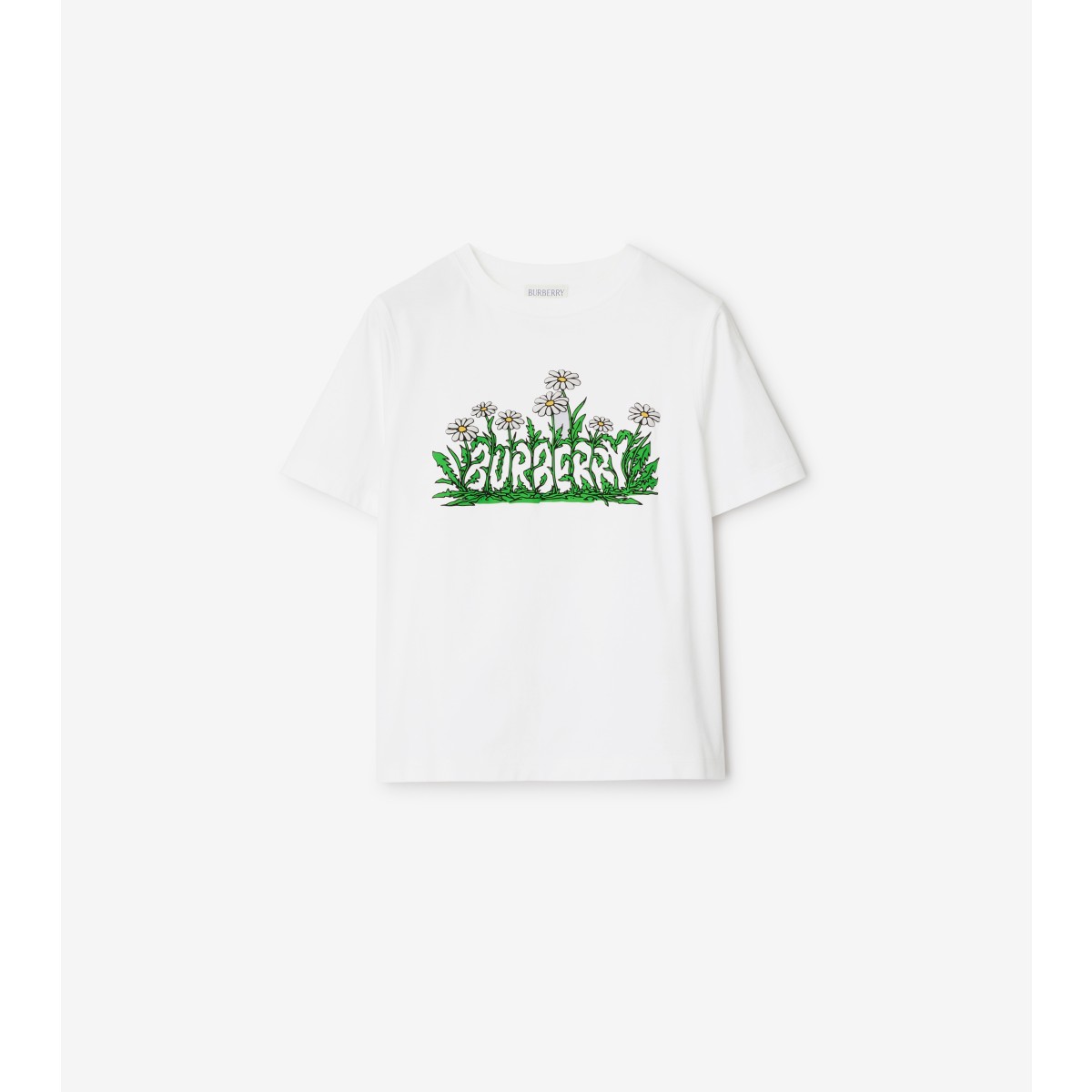 Burberry Kids'  Childrens Daisy Logo Cotton T-shirt