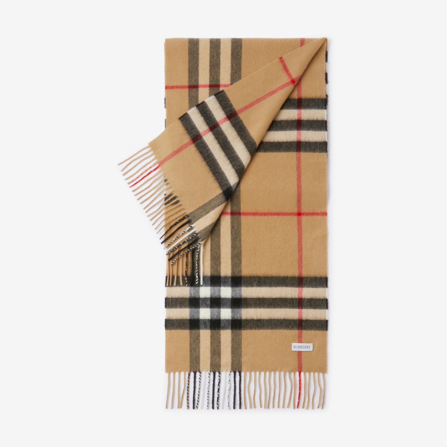 The Burberry Check Cashmere Scarf