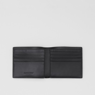 burberry men's leather wallet