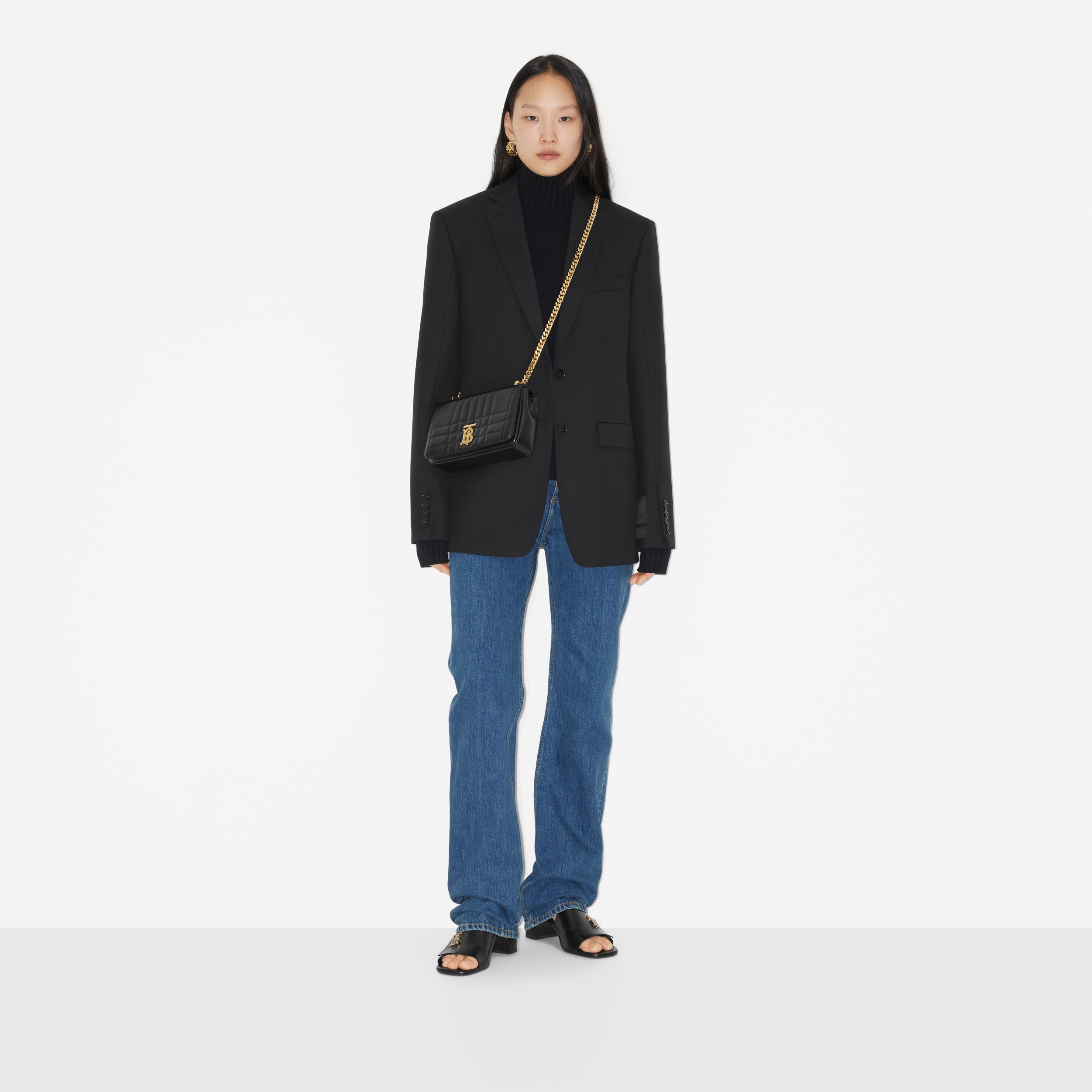 Straight Fit Jeans in Classic Blue - Women | Burberry® Official - 2