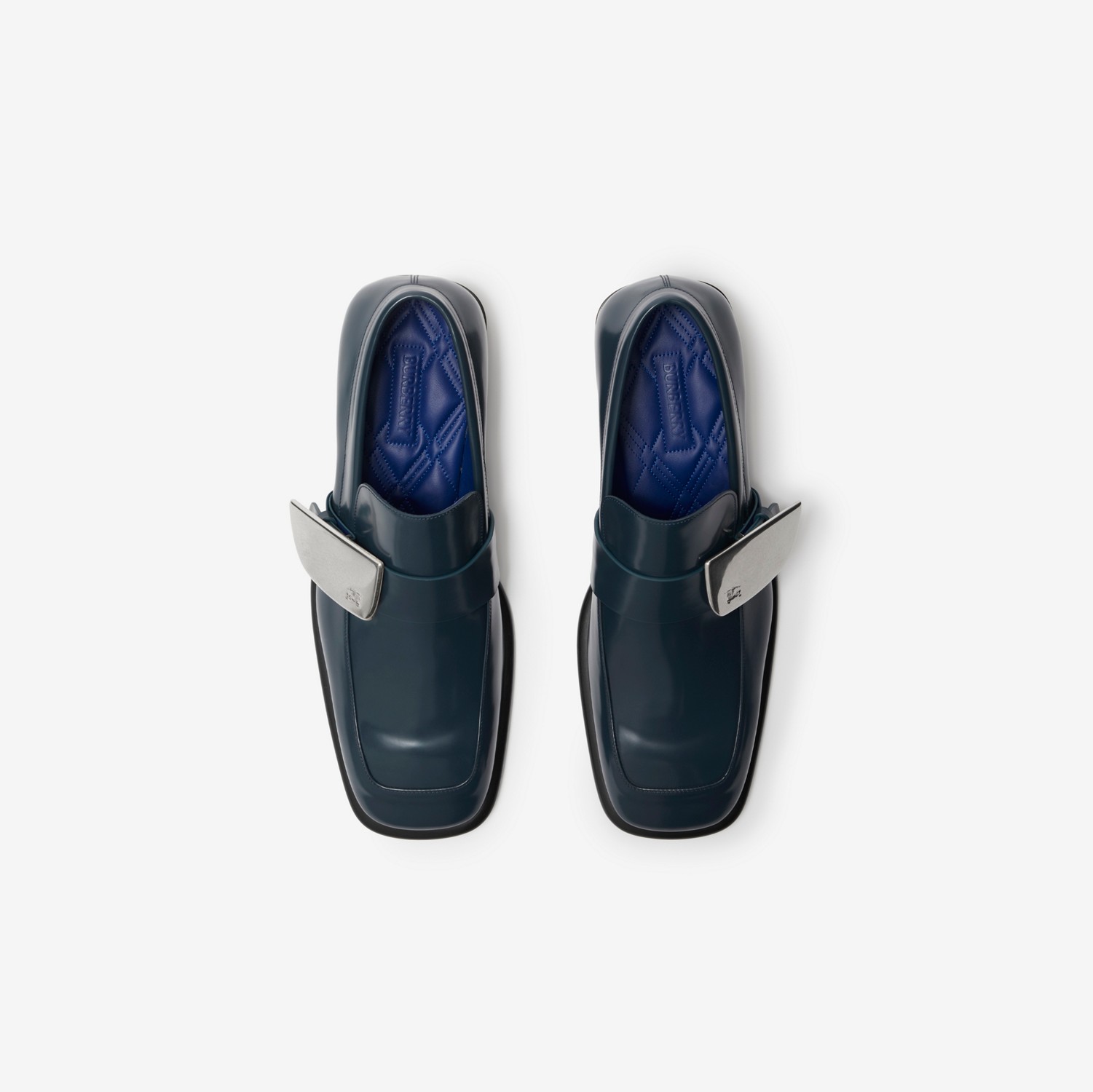 Loafers Shield de couro