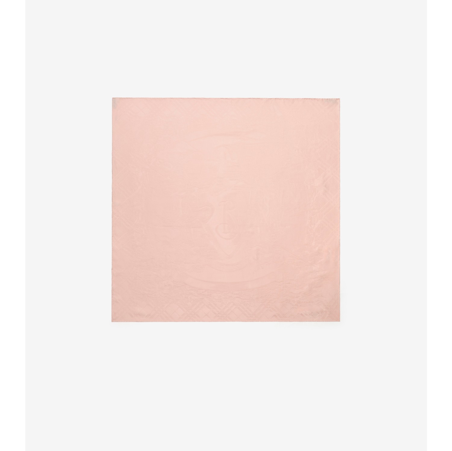 Floral Crest Silk Scarf