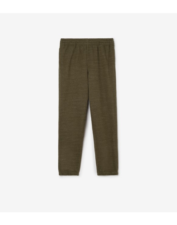 Landscape Label Cotton Jogging Pants
