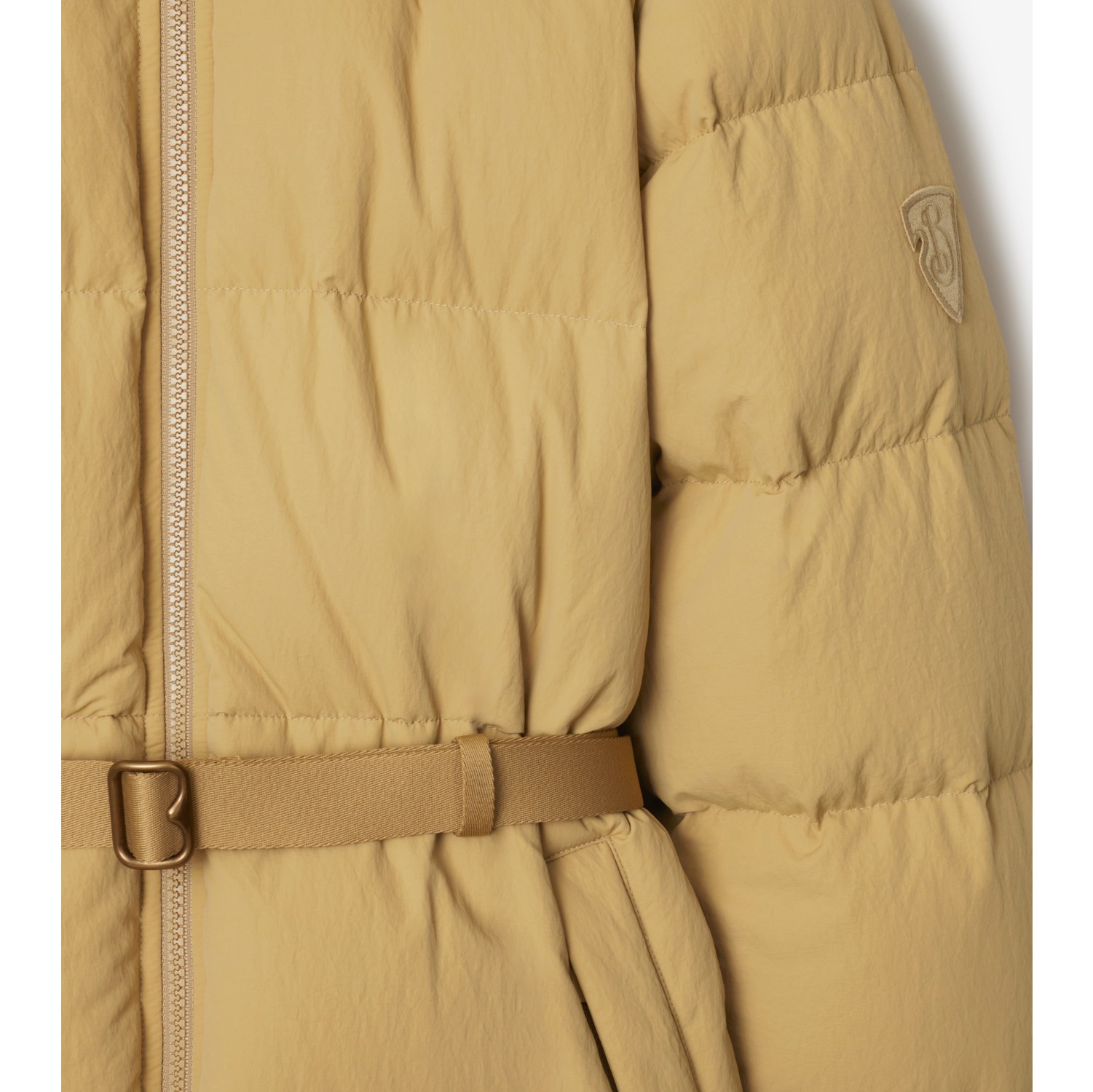 Nylon Puffer Coat