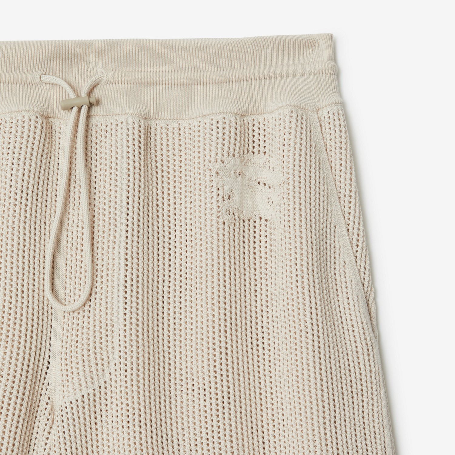 Pantalones cortos de malla en algodón
