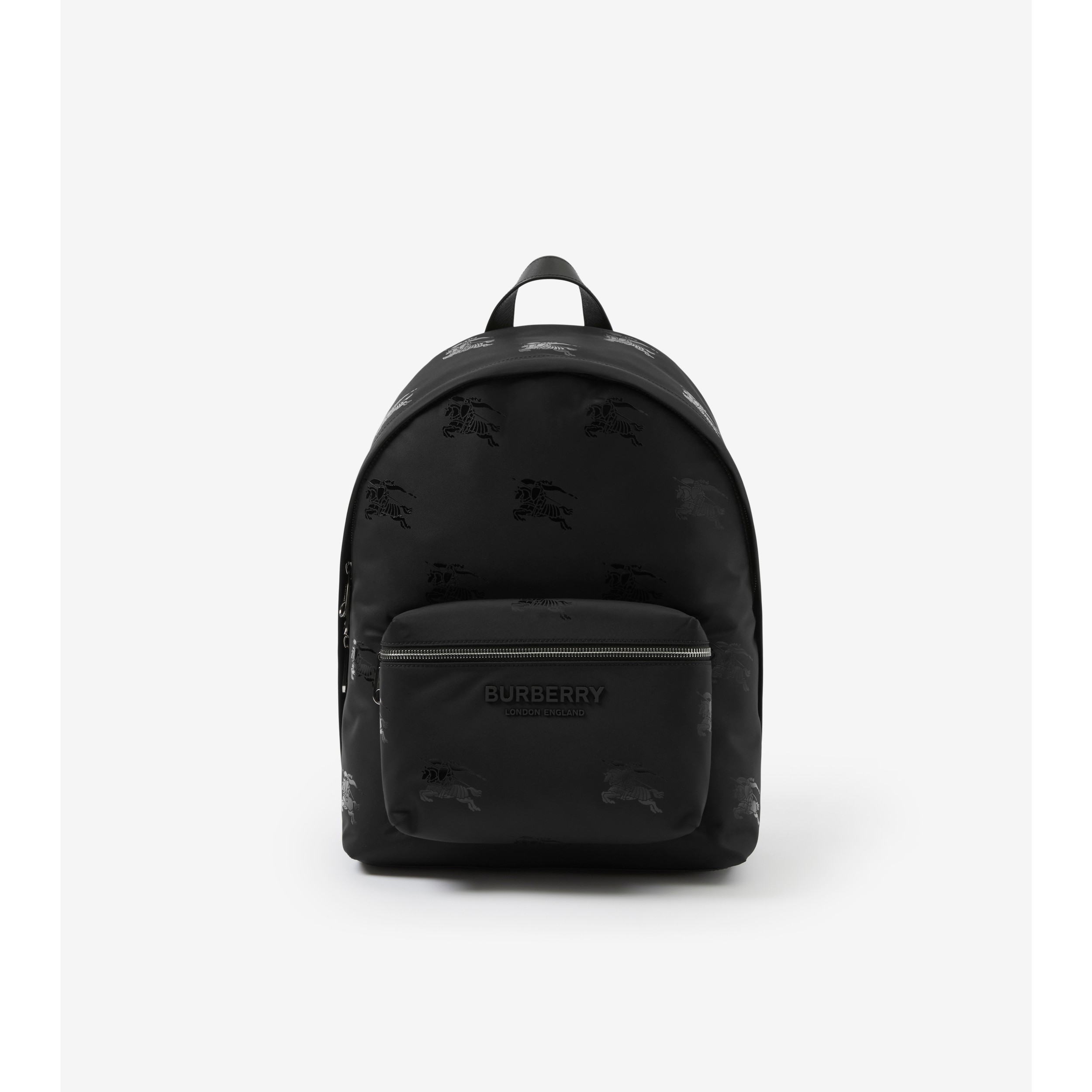 Burberry store leather backpack